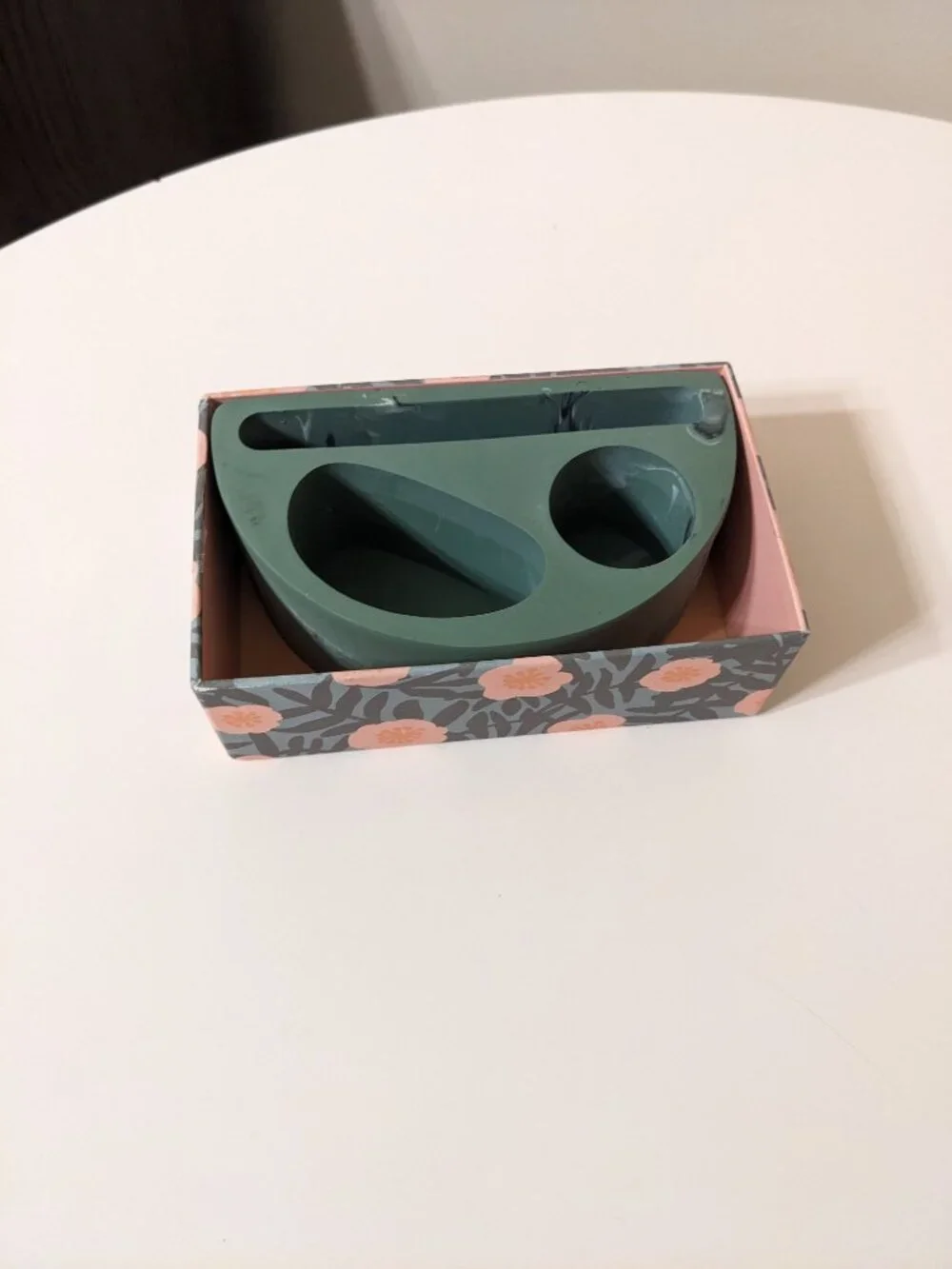 Anthropologie patterned desk